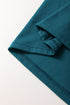 Modern Asymmetric Panel Geometric Seamed Short Sleeve Top